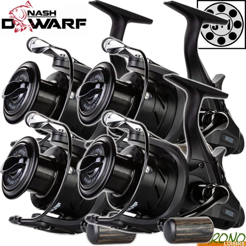 Nash Tackle Moulinet Nash Débrayable Dwarf 6000 (les 4)