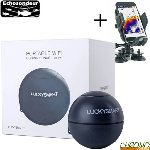 Sondeur Lucky Smart Ball Pro + Support Ecran