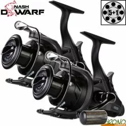 Nash Tackle Moulinet Nash Débrayable Dwarf 4000 (les 2)
