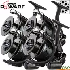Nash Tackle Moulinet Nash Dwarf Big Pit Compact (les 4)