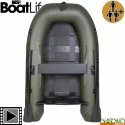 Nash Tackle Bateau Gonflable Nash Boat Life RIB 240 Plancher Lattes