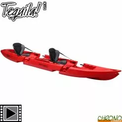 Point 65°N Kayak Point 65°N Tequila GTX Duo Sit-On-Top Modulable Rouge 2 Places