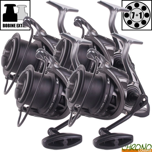 Moulinet Carp Design KR9000 (les 4)