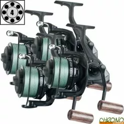 Moulinet Prowess Insedia 8004 + Tresse (les 4)