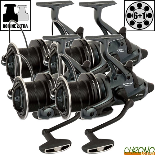Moulinet Shimano Débrayable Medium Baitrunner CI4+ XT-B LC (les 4)