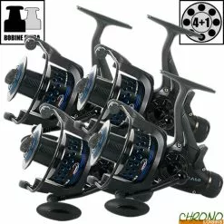 Moulinet Carp Design Débrayable DA60 Grey & Blue (les 4)