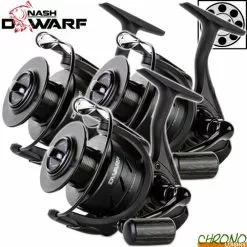 Nash Tackle Moulinet Nash Dwarf Big Pit Compact (les 3)