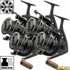 Moulinet Okuma Custom Black CB-80 (les 4)