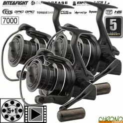 Moulinet Prologic Fulcrum XD 7000 FD (les 3)