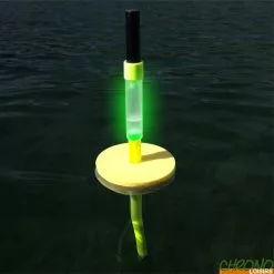 Balise Lumineuse Atropa Auto Spot Tube Vert + Kit Flottant