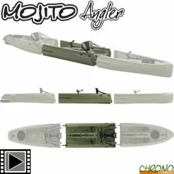 Point 65°N Kayak Point 65°N Mojito Angler Section Supplémentaire Vert