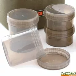 Pot à Booster Fox Bait Tubs Clear (par 6)