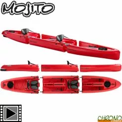Point 65°N Kayak Point 65°N Mojito Duo Sit-On-Top Modulable Rouge 2 Places