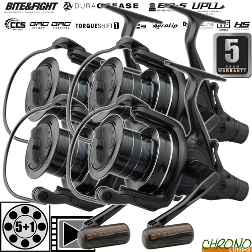 Moulinet Prologic Débrayable Fulcrum XD 7000 BF (les 4)