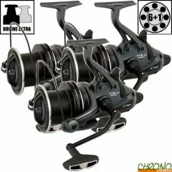 Moulinet Shimano Débrayable Medium Baitrunner CI4+ XT-B LC (les 3)