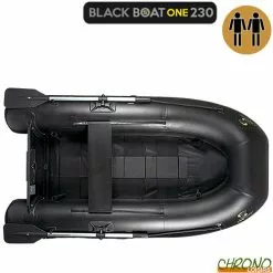 Bateau Gonflable Carp Spirit Black Boat One 230 Plancher Lattes