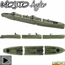 Point 65°N Kayak Point 65°N Mojito Angler Duo Sit-On-Top Modulable Vert 2 Places